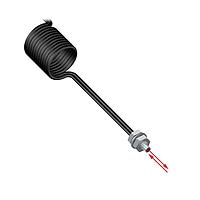 Banner Engineering PBT46UC Retractile Fiber Optic Plastic Fiber, Diffuse Reflective; Core Dia.: 1 mm; Fiber Length 2 m; Thread; Free cut