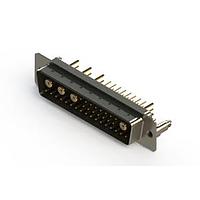 EDAC 627-36W4224-5TD Mixed Contact D-Sub Connectors Vertical Combo Dsub