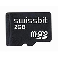 Swissbit SFSD2048N1BN1WI-E-QF-111-STD MicroSD Cards Industrial microSD Card, S-250u, 2 GB, SLC Flash, -25C to +85C