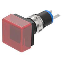 EAO 18-082.0052L Panel Mount Indicators / Switch Indicators Indicator red for flush mounting 19x19 with Single-LED red 24VDC/10mA