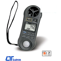 LUTRON LM9000 Anemometer, Air flow, Humidity/Temp., Dew point ,Light, Barometer, type K Temp