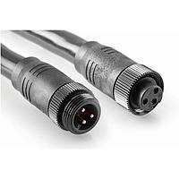 Amphenol SINE Systems P29012-M3 DC Power Cords DBL ENDED CBL DROP 3POLE SINGLEKEY 3M