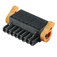 Weidmuller 1014770000 Pluggable Terminal Blocks BLF 5.08HC/06/180LH SN BK BX