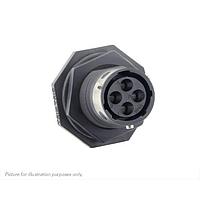Eaton Souriau-Sunbank UTGX7104S Receptacles Jam nut receptacle, without backshell, for 4 female contacts, IP68/69K