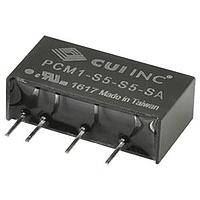 CUI Inc PCM1-S5-S5-SA Isolated 4.5-5.5Vin 5Vout 200mA 1W Iso SIP7