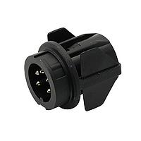 Amphenol Tuchel T 3446 500 Connectors PLASTIC MALE RECPTL 7C SILVER PLATED