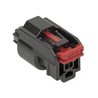 Molex 34967-2001 Connectors MINI50 SEALED RCPT SR W/CPA 2CKT KEY A