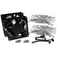 Hammond Manufacturing DNFK2AC120 Racks & Rack Cabinets Dual Fan Kit with Grills/Cord