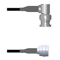 Amphenol Custom Cable Q-0E0550008012i RF Cable Assemblies BNC-RP/TNC-SP RG58 12I