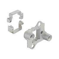 HARTING 09140061706 Accessories Metal docking frame 2 modules a..b