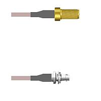 Amphenol Custom Cable Q-7100P0005011i RF Cable Assemblies SMA-SJ/HDBNC-SJB G316 11I