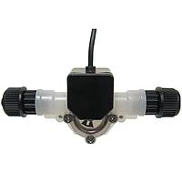 OMEGA FTB312D Low Flow Indicating Paddlewheel Flow Meter (± 6 %, 93 °C, 1 l/min, 1/8 in, NPT Female, 9 to 28 Vdc)