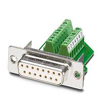 PHOENIX CONTACT 1688094 Receptacle VS15BUDSUB15MPT0.5 15P FEMALE INSERT