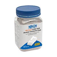 Tripp Lite N030-100-STR Connectors 100PK MOD CONNECTOR FOR CAT5E