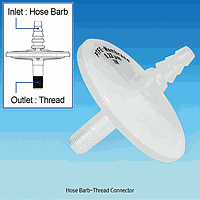 Biofil J1.PTF235.050 Syringe Filter, PTFE, Non-Sterile, 0.22um, Φ50mm