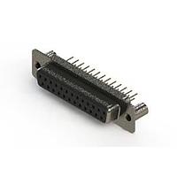 EDAC 628-M25-621-BN3 D-Sub Connectors - Standard Density Vertical Machined D-Sub Connector