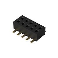 GCT (Global Connector Technology) BD050-08-A-0-0500-L-D Sockets 8w,1.27mm  Socket,DIL, SMT,L/Prof,D/Ent,No Peg,GF,Tube