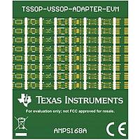 Texas Instruments TSSOP-VSSOP-ADAPTE Operational Amplifiers Unpopulated evaluati on module for operat