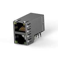 Alcoswitch - TE Connectivity 6368168-4 Modular 2X1 OFFSET MJ,LED (G/Y,G/Y)12PNL