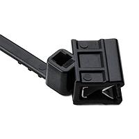 HellermannTyton 133-00059 Serrated, Inside T40EC5SP-E EDGE CLIP/TIE COMBO