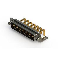 EDAC 629-24W7650-2N6 Mixed Contact D-Sub Connectors Right-angle Power Combo D-Sub Connector