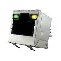 Amphenol Commercial Products RJE45-188-1401 Modular 1 PORT 8P LOW PROFILE CAT6