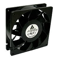 Delta Electronics, Inc. FFB1424UHE-MF00 Axial DC Axial Fan, 140x140x38mm, 24VDC, 368CFM, 80.4W, 74dBA, Ball, Lead Wires, Tach