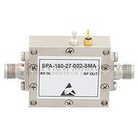 Fairview SPA-180-27-002-SMA 500 MHz to 18 GHz, Medium Power Broadband Amplifier with 23 dBm, 27 dB Gain and SMA
