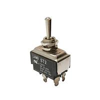 E-Switch ST26ED00 Toggle Switches 20A 125VAC Screw Off-(On) 2 Pole