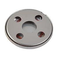 Same Sky (formerly CUI Devices) CDM-13008 Electromagnetic speaker, 13 mm round, 2.9 mm deep, mylar, Nd-Fe-B, 200 mW, 8 ohm, 1.1 kHz, solder pads