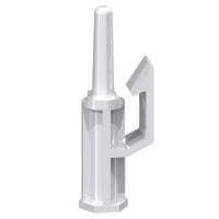 Essentra Components TEHCBS-10-01 PCB Support, Edge Holding CB Spt,Thrd Fem,Edg Hld,Nat,5/8 in
