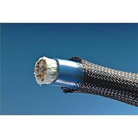 Alpha Wire ZIPGRP2IN BK007 Expandable PVC TUBING 2in 50ft SLEEVE BLACK