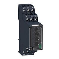 SCHNEIDER RM22UA32MR Harmony Relay V MON RLY, 24-240VAC IN, 1-100VAC/DC