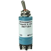 Honeywell 25ET120-S Toggle Switches Toggle SW SPDT 2POS SCRW TERM STD LVR