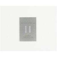 Chip Quik PA0039-S Sockets & Adapters TSSOP-38 Stainless Steel Stencil