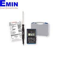 Senseca GTH 175 PT-G Precision pocket thermometer (-199.9 ... +199.9 °C, mini Tefl on probe)