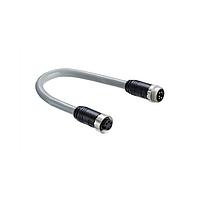 Amphenol LTW UMN-000505-0MF-CSC01 Sensor Cables / Actuator Cables NMEA 2000, Mini, Metal, 8A, 05 pins, Male Connector, Male Contact, Straight-to-Straight, Screw Thread, Overmolded Double Ended, Length 1000mm, IP68