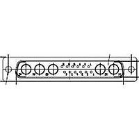 Molex / FCT 172704-0019 Mixed Contact D-Sub Connectors FCT ML DSUB SDR PLG 17W5