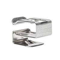 HellermannTyton 151-02436 Mteal Edge Clip SS304, 5000/BOX