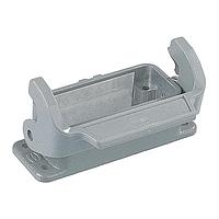 HARTING 09200100301 Housings HAN 10A BULKHEAD MNT 1 LEVER METAL