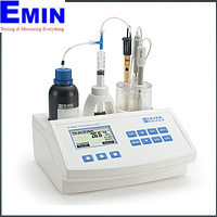 Hanna HI84529-02 Titratable Acidity Mini Titrator for Dairy Analysis (-2.0 to 16.0 pH; -2.00 to 16.00 pH)