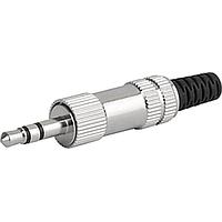 Schurter 4832.1300 Phone Connectors AUDIO PLUG 3.5MM 3P SCREENED