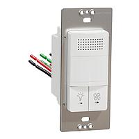 Square D SQR73105WH Humidity, Light Level Sensor, PIR PIR/HUMIDITY SENSOR FAN/LIGHT CONTROL WH