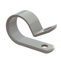 Essentra Components N-7-19 Clamp Clamp,Screw Mnt,Natural,7/16 in Hold