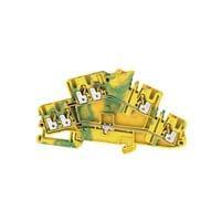 Weidmuller 2531320000 DIN Rail Terminal Blocks A2T 2.5 3C PE