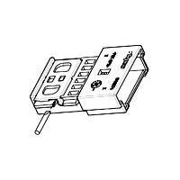 AMP Connectors - TE Connectivity 1703874-1 Pin Housing 6POS,MQS,REC HSG