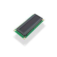 Soldered 100808 Graphic LCD Displays lcd, display, 16x2, white, black