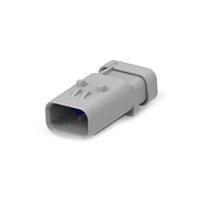 DEUTSCH - TE Connectivity 2320927-2 Housings AS16 HT, Cap, 3P, r educed seal, Code B