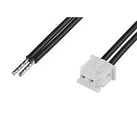 Molex 219679-1020 Discrete Wire Micro-Latch-to-Pigtail (OTS) Cbl Asmbly 2mm Pitch Tin Plating 50mm Length 2 Ckts Natural