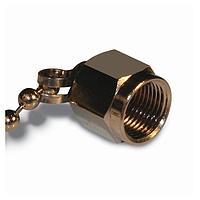 Amphenol RF 222145 Accessories F HEX NUT CAP AND CHAIN